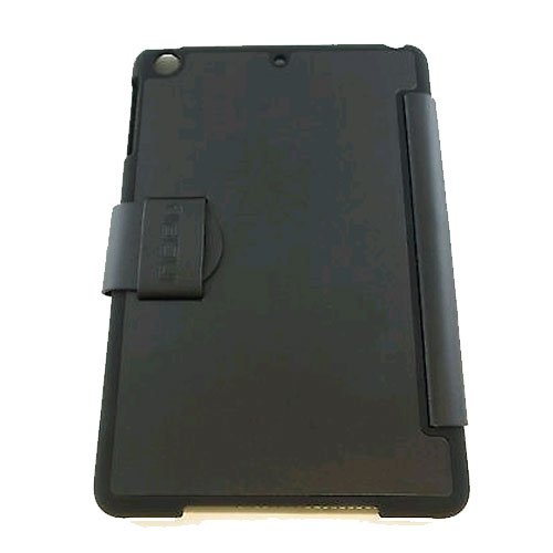 Incipio Lexington Folio Hard Shell Leather Case for iPad Mini 1st/2nd/3rd Generation - Retail Packaging - Black