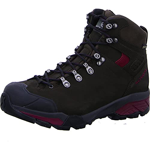 Scarpa Women's ZG PRO GTX WMN High Rise Hiking Boots, Dark CoffeeRED