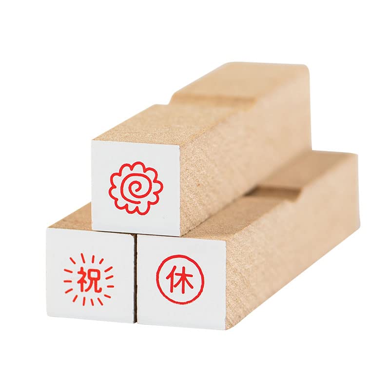 Hobonichi Techo Accessories Hobonichi Nice Day Stamp (Celebration/Day Off/Perfect Score)