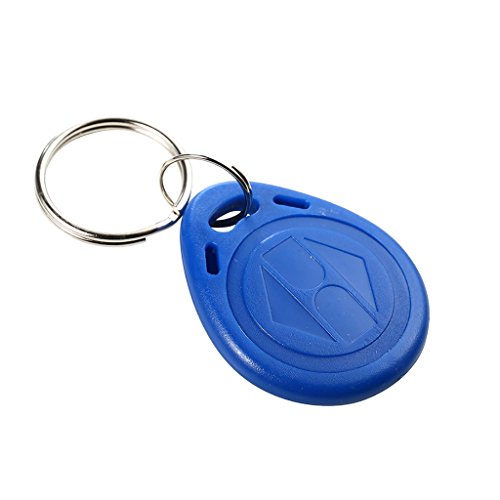 AMOCAM Proximity EM4100 125KHz RFID Card Tag Token Key Chain Keyfob Reader, ID Card for Door Entry Copier Access Control System, for Electronics Lock (Pack Of 5)