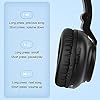 Kids-Headphones-Wireless-Light-Up-Cat-Ear-Bluetooth-Headphones-Over-Ear-Childrens-Foldable-Headphones-wMicrophone-for-Amazon-Fire-TabletLaptopiPad-Black JYPS Kids Headphones Wireless Light Up Cat Ear Bluetooth Headphones Over Ear Childrens Foldable Headphones w/Microphone…