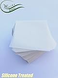 Worthy Liners Silicone Treated Parchment Paper Squares 1000 Pieces (3x3)