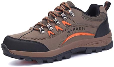 大きいサイズ トレッキングシューズ メンズ 登山靴 ウォーキング 評価 運動靴 ハイキング おしゃれ 通気 27cm ランニング アウトドア 軽い 茶 ローカット グレー 滑り止め