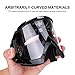 Motorcycle Motocross Goggles, ATV Off Road Bike Glasses for Men, Women & Youth Dirt Bike Riding, Cycling, Ski Snowboard Sports Outdoor Goggles, Windproof Dustproof UV400 Protection Clear Lense
