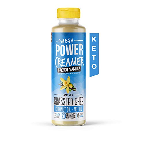 Keto Coffee Creamer by PowerCreamer French Vanilla Zero Sugar
