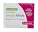 SimplyThick EasyMix | 50 Count of 48g Bulk-Serving Packets | Gel Thickener for Those with Dysphagia & Swallowing Disorders | Creates An IDDSI Level 2 – Mildly Thick (Nectar Consistency)