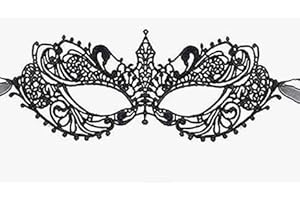 LSYJING 2 women's masquerade masks Lace eye mask for balls and parties