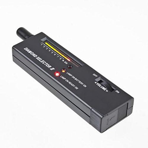 QIXINSTAR V2 Diamond Detector Tester Selector Gemstone Tool Diamond Selector Diamond Tester Gems Jewelry Test Tool LED Audio