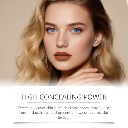 Color Changing Foundation Korean for Women, Skin Tone Adapting Liquid Foundation for All Skin Types, Self Adjusting Natural Finish, Blurs Imperfe
