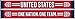 Official United States National Team Soccer Scarf- Red One Nation, One Team Scarf, One Size, Red