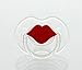Red Lips Symmetric Pacifier - Newborn (PKLR-S-NB)