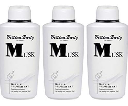 Bettina Barty Musk Bath & Shower Gel 3 x 500 ml