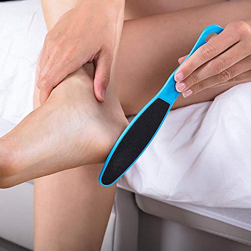 LUVODI 8 in 1 Professional Foot File Rasp Pedicure Kit Callus Cuticle Remover Tool Set for Hard Cracked Dead Skin Corns Best Foot Care for Men Women - Thumbnail 6