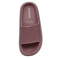 Cushionaire Women's Feather recovery slide sandals