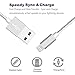 iPhone Cable,Aonsen 4Pack 3FT 6FT 6FT 10FT Charging Cord Nylon Braided - USB Lightning Cable Charger for iPhone 7,SE,5,5s,6,6s,6 Plus,iPad Air,Mini,iPod(Silver & Grey)