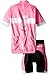Ateid Children Boys' Girls' Cycling Jersey Set Short Sleeve with 3D Padded Shorts