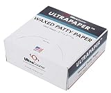 UltraSource 192033 Hamburger Patty Paper, 5.5" x 5.5" (Pack of 1000)