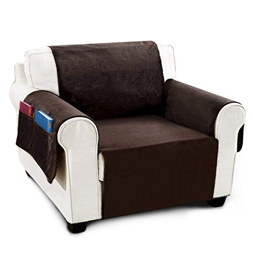 YEMYHOM Real Non-Slip Pet Dog Sofa Covers Protectors Water-Repellent Recliner Couch Slipcovers with Pockets