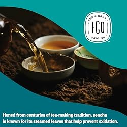 FGO Organic Sencha Loose Leaf Tea, Resealable