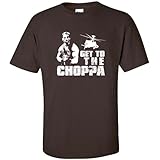 Get to the Choppa Funny Arnold Predator VINTAGE 80S MENS T-SHIRT