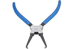 HogarTech for Fuel Line Pliers Automotive for Fuel and DEF Pipe Clip Removal Carbon Steel, Ergonomic Handle, 17x5x5 cm Blue