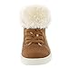 Brash Cognac Suede Women's Elliot Fur-Lined Sneaker 8 Regular