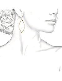 Aretes Infinity de argolla de plata de ley enchapados en oro de 14K para mujer