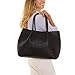 Lulu Dharma Napa Vegan Leather Tote-Classic Black