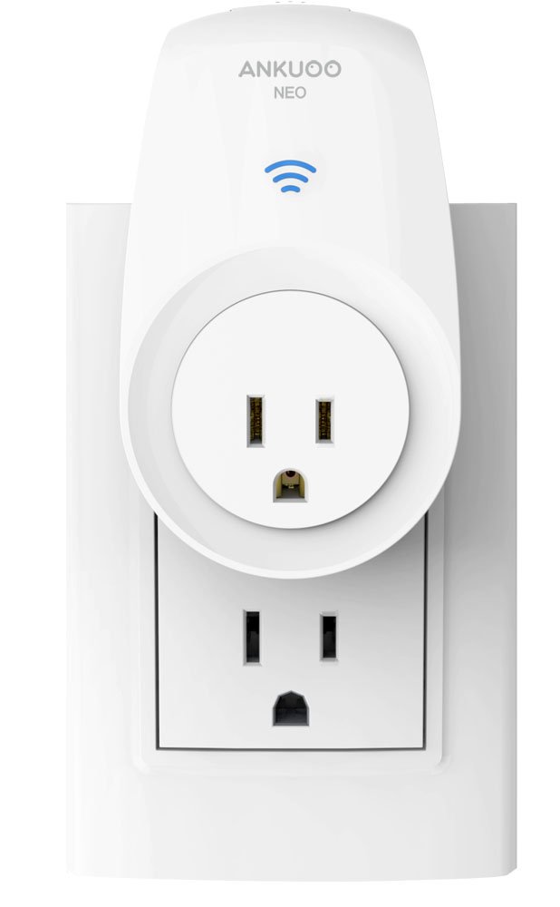 Ankuoo NEO Smart Plug, Wi-Fi, White