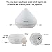 Siensync Essential Oil Diffuser, (TM) 300ML Ultrasonic Cool Mist Humidifier 4 Timer Setting Waterless Auto Shut-Off Aroma Diffuser with 7 Color LED Lights for,Office, Home