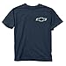 Buck Wear Mens Chevy Camo Accent Flag T-Shirt, Black, Large
