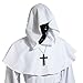 GOLDSTITCH Friar Medieval Hooded Monk Renaissance Priest Robe Costume Cosplay
