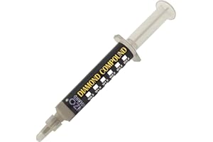 ENZO ENGLAND Diamond Stropping Lapping Sharpening Honing Buffing Polishing Cutting Abrasive Paste Compound For Razor Knife Hand Tools Sharp Cutting Edge Blade (1.5 Micron 6000#)