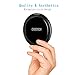 CHOETECH Wireless Charger, Aluminum Alloy Qi Wireless Charging Pad Compatible with iPhone Xs Max/XS/XR/X/8/8 Plus, Samsung Galaxy S9/S9+/S8/S8+/Note 8 and More All Qi-Enabled Phones(Black)