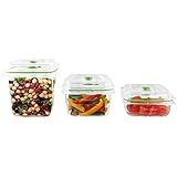 FoodSaver Fresh 3 Containers Set, BPA-free