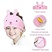 Kids Headphones, Volume Limiting with Ultra Thin Adjustable Speakers Soft Children Fleece Headband Toddler Headphones for Home and Travel - Bunny