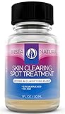 InstaNatural Skin Clearing Spot Treatment - Salicylic Acid & MSM Formula - Natural Blemish & Pore Minimizer - Shrink Whiteheads & Clear Skin - Works on Hormonal & Stress Induced Pimples - 1 OZ