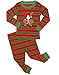 Leveret Santa Christmas 2 Piece Children Pajama 100% Cotton (Size 6M-14 Years)