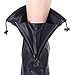 ArunnersTM 100% Waterproof Bike Shoes Covers Reusable Rain Snow Overshoes Travel Women Men(XXXL,Black)