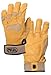PETZL CORDEX PLUS Gloves - Lightweight, Breathable Leather Belay Gloves for Climbing and Rappelling - Tan - M