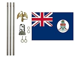 Cayman Islands 3x5 ft Outdoor Flag and Flag Pole