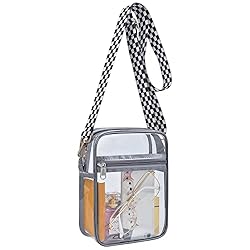 USPECLARE Clear Messenger Bag Clear Crossbody Purse