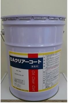 Amazon Abc商会 Oaクリアーコート 18kg 水性型アクリル樹脂系防塵床塗料 クリアー 塗料缶 ペンキ