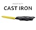 Upstreet Cast Iron Aebleskiver Pan Ideal for Mini Pancake Mold, Cake Pop Pan, and Takoyaki Maker for Danish Stuffed (Yellow)