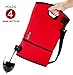 Wine Purse Tote + 2 Disposable Wine Baggies - Holds Up to 4 Bottles- Wine to Go Made Easy!- Neoprene BYOB Insulated Beverage Carrier with Spout -Wine Lover's Gift for Mom, Women, Friends or Her