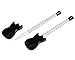 Guitar Pens (Pack of 6) Plastic. Black ink. 6 1/2"