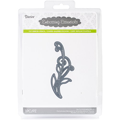 Darice Embossing Essentials Die, Swirl