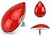 316L Surgical Steel Internally Threaded Blood Drop Dermal Top 14g