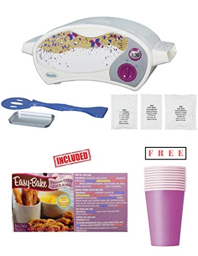 Easy Bake Ultimate Oven, Baking Star Super Treat Edition with 3 Mixes and Pretzels Refill Pack Included. for Ages 8 and up.