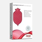 MasterMedi Ultra Enema Bag Kit (4 Quart) | Fountain Open top Enema Bag | Silicone Hose (5 ft.) | Nozzle | Clamps | Colon Tip (12 FR) | Manual (Bag Colour may vary)